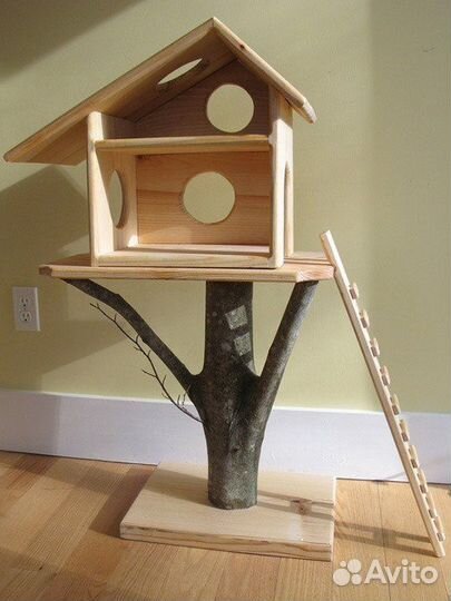 Игровой стенд для попугая