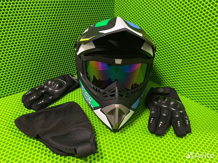 Шлем Эндуро Мотокросс новый