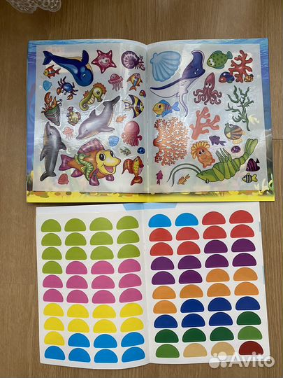 Многоразовые наклейки