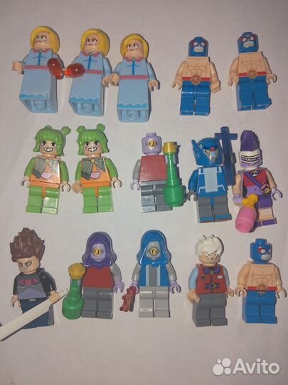 Lego минифигурки, аксессуары