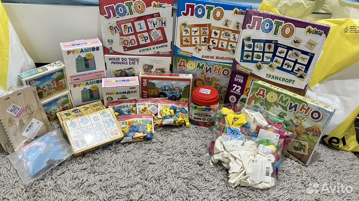 Детские развивающие игрушки