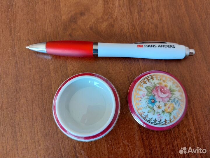 Фарфоровая шкатулка, Limoges, Франция, сер. 20 в