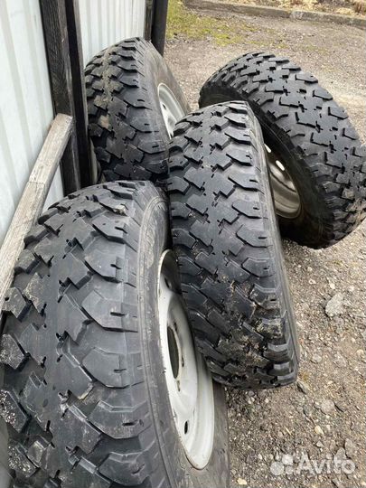 Грязевые колеса на УАЗ r16