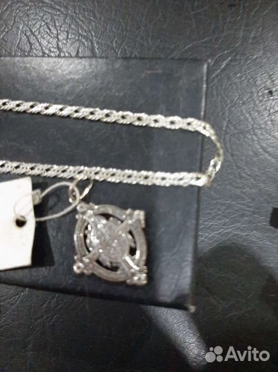 Серебряный кулон