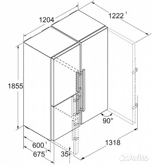 Холодильник XRCsd 5255 Prime BioFresh NoFrost