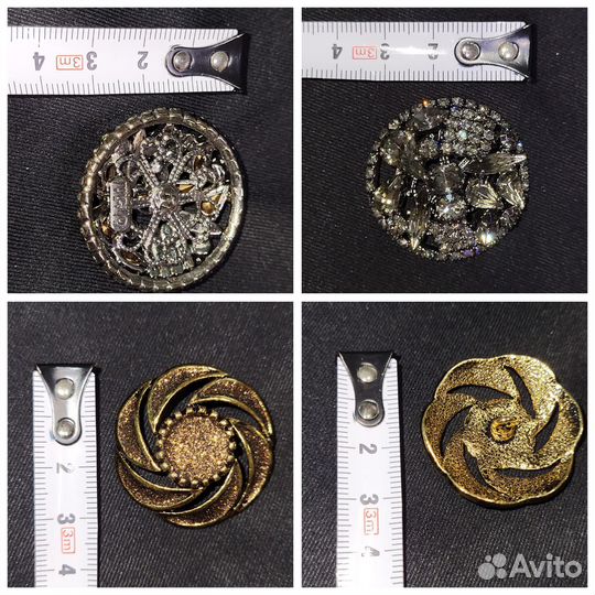 Элитные пуговицы для шуб, Италия (micillo)