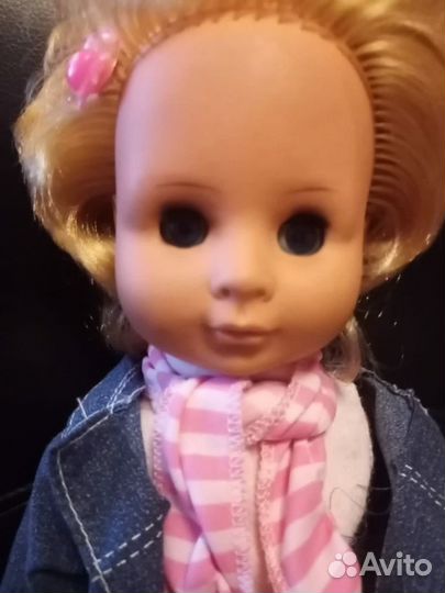 Кукла гдр времен СССР и одежда для неё