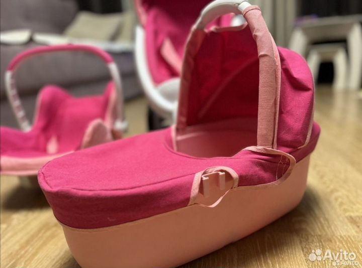 Колясочка для куклы Smoby 5в1