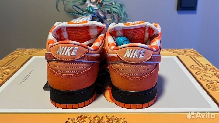 SB Dunk Low Concepts Orange Lobster