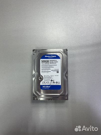 Western Digital WD Blue 500 гб WD5000azlx