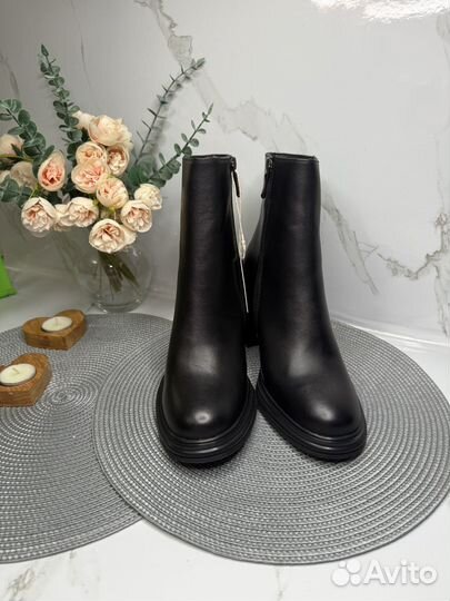 Ботильоны женские Новые кожаные El Tempo 39