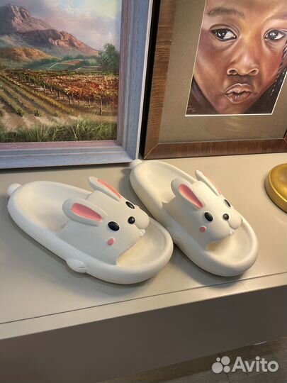 Шлепанцы Зайчики 37