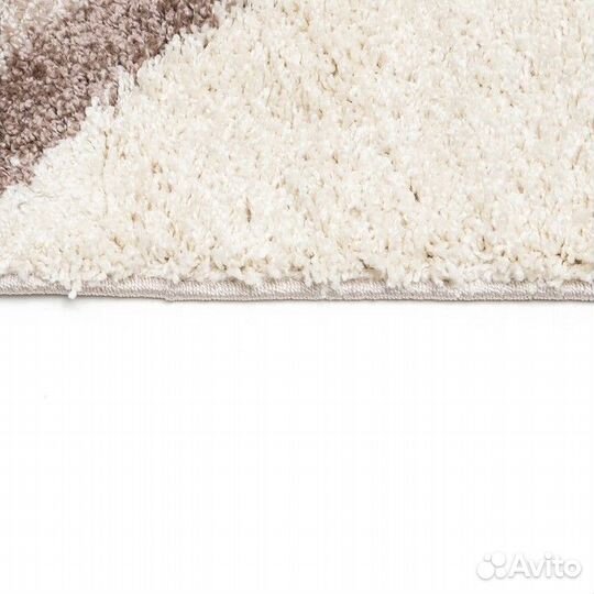 Ковёр Фризе 'Шегги' овальный, 100х200 см, 100 поли