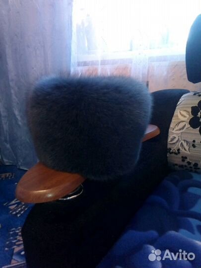 Шапка женская песец