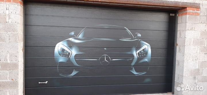 Автоматические секционные ворота