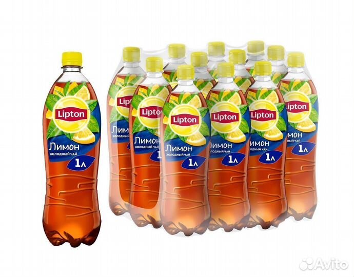 Опт - Холодный чай Lipton Лимон 1л