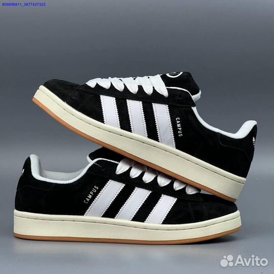 Кроссовки Adidas Campus 00 Black (Арт.94635)