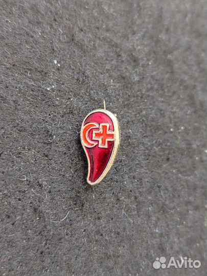 Знак Донор с удостоверением СССР