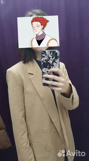 Женский двубортный пиджак оверсайз твое