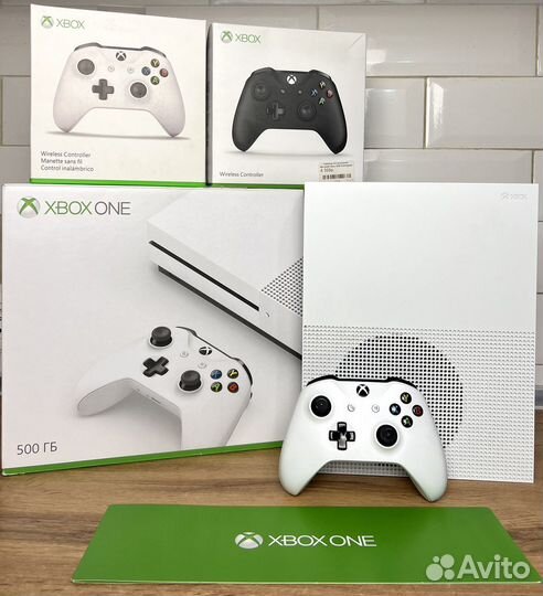 Xbox One S 500gb/1tb +167игр