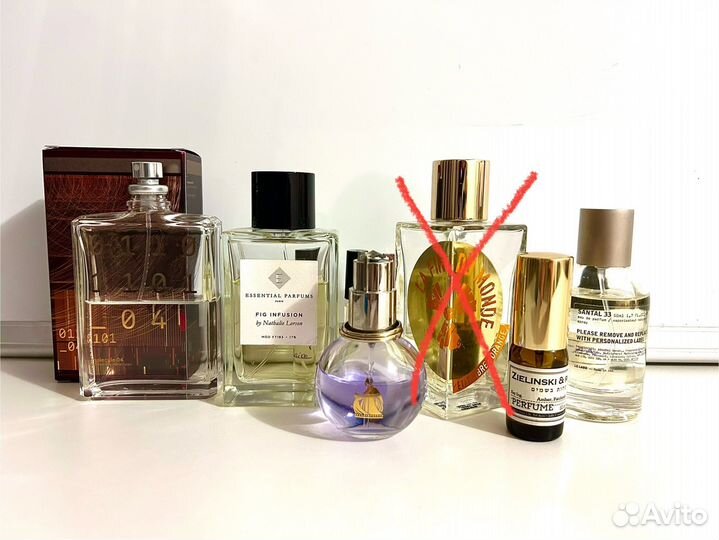 Santal 33, Molecule 04, Eclat, Fig Infusion,eldo