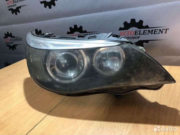 Фара правая под ремонт или запчасти Bmw e60 дорест