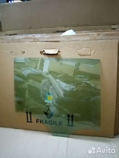 Стекло двери задней правой Renault Megane ll