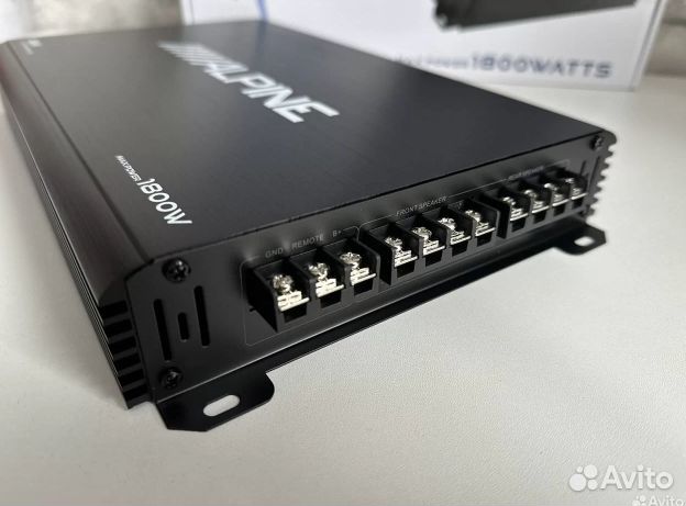 Автомобильный усилитель звука 4-х канальный Alpine