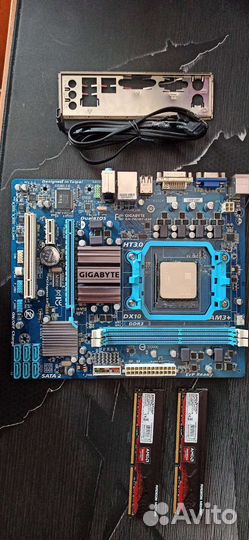 Материнская плата и оперативная память 16гб