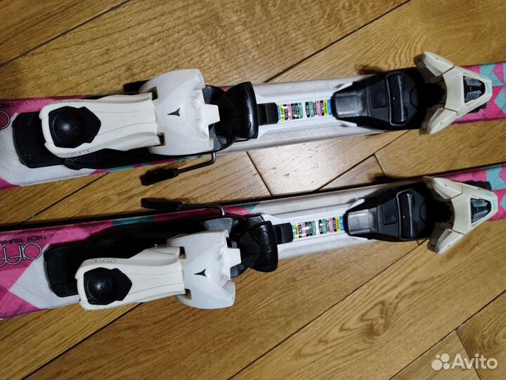 Горные лыжи детские 110 комплект