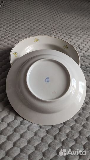 Тарелка суповая (дулево СССР)