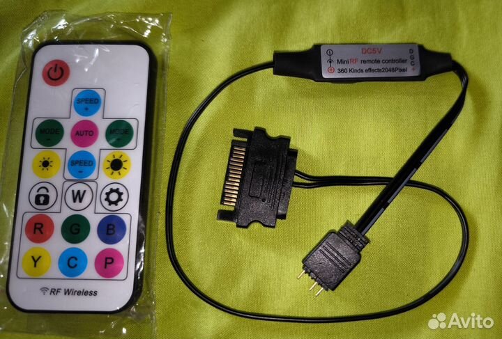 Контроллер Argb 5 V 3 PIN-sata