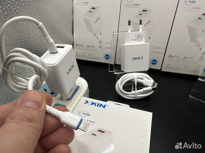 Комплект быстрой зарядки iPhone гарантия 6 месяцев