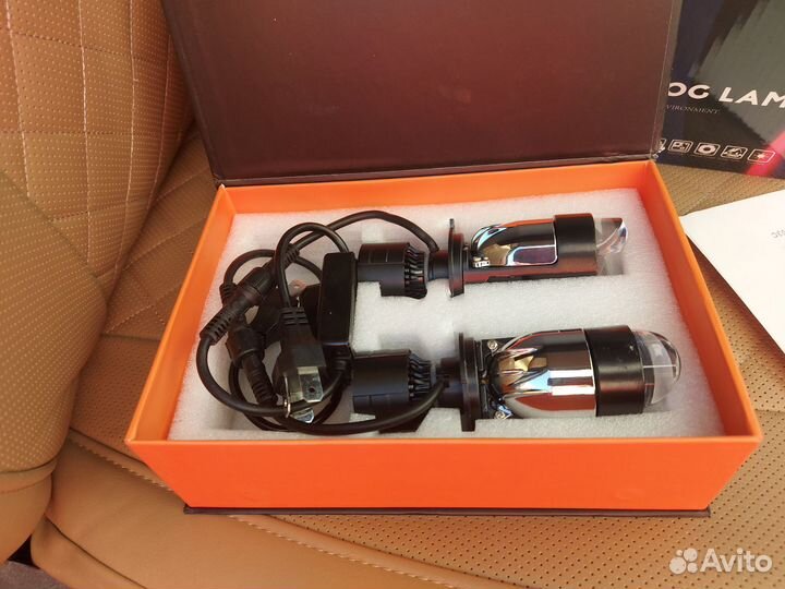 Мини лед линзы h4