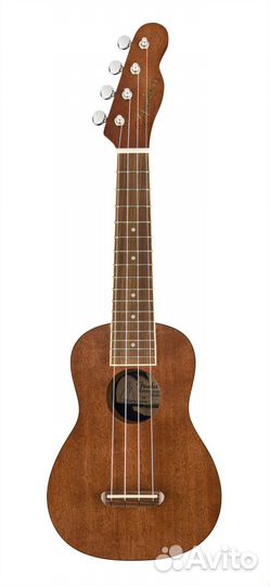 Fender Seaside Soprano Uke Pack, Nat