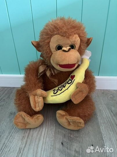 Мягкая игрушка обезьяна новая