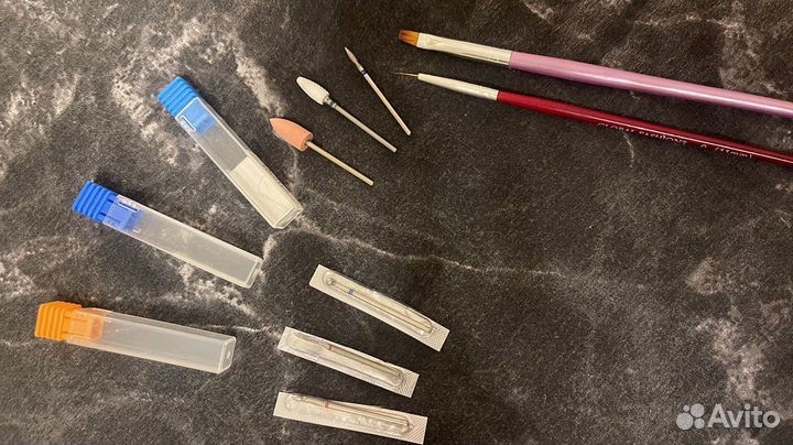 Набор для маникюра, фрезы, ножницы