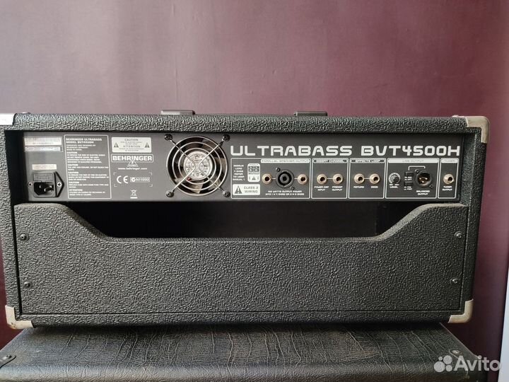 Басовая голова/усилитель behringer BVT4500H