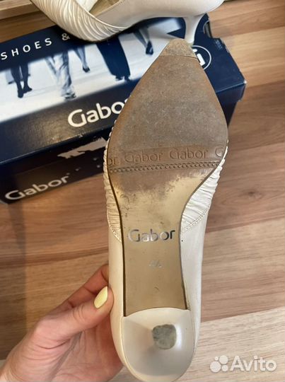 Туфли кожаные