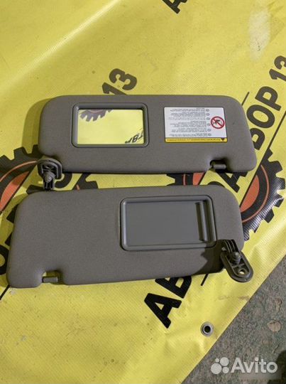 Солнцезащитные козырьки Kia Rio 2011-2015