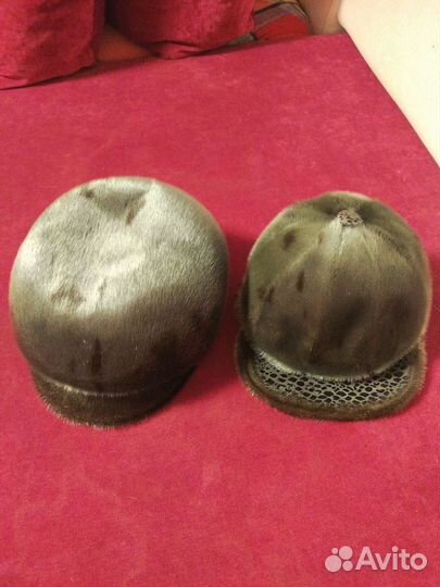 Мужские кепки из нерпы