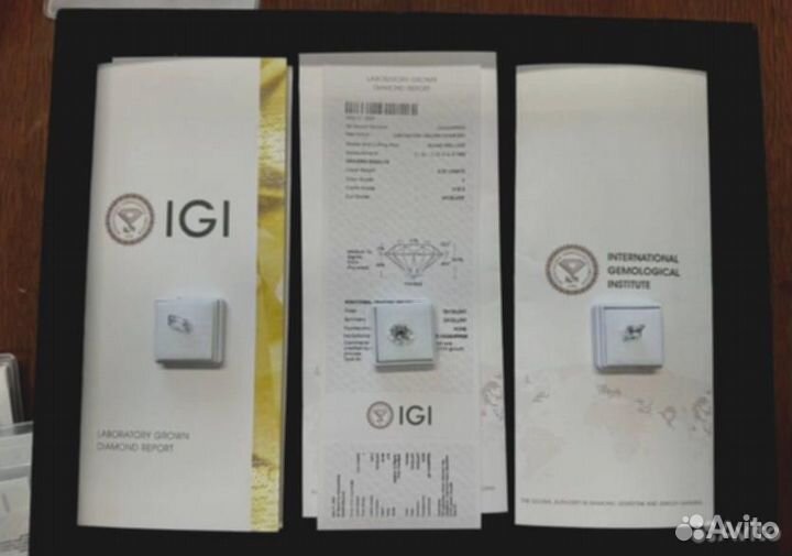 Лабораторный бриллиант CVD 2 карата round f VVS2