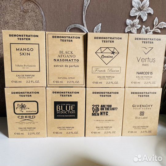 Тестеры мужские и женские