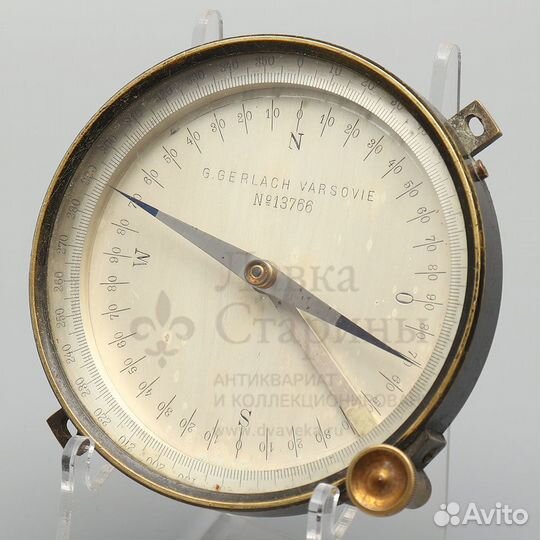 Старинный компас, G. Gerlach н. 20 в