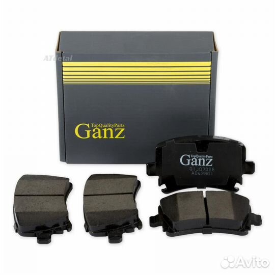 Колодки задние AD A3 A6 VW G4 G5 B5 B6 Tiguan GIJ0