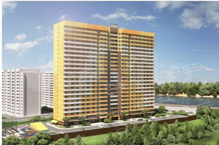 Квартира-студия, 31,6 м², 9/23 эт.