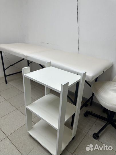 Кушетка со стулом для наращивания ресниц