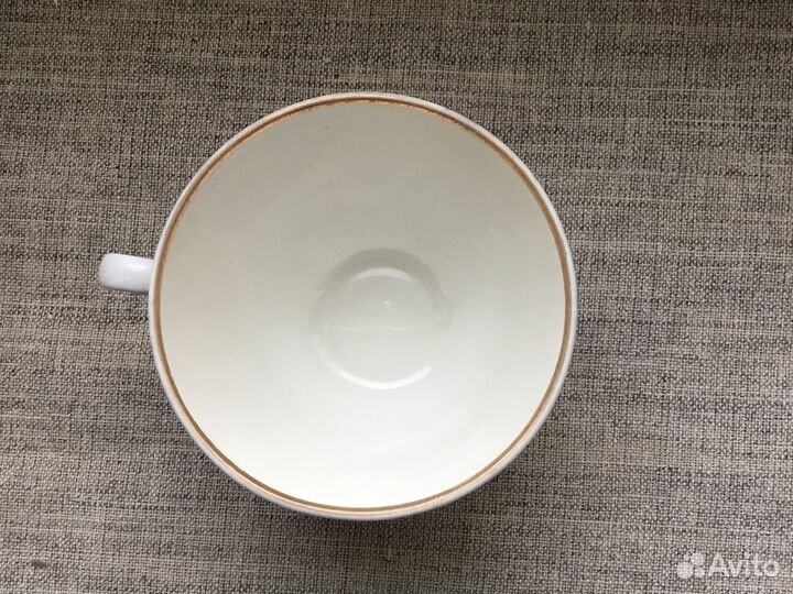 Редкая чайная пара Синие цветы лфз кобальт винтаж