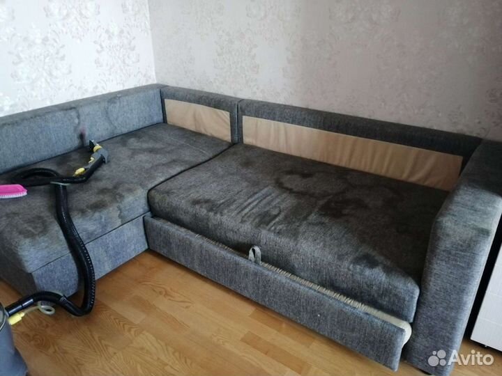 Химчистка мебели и ковров. Уборка