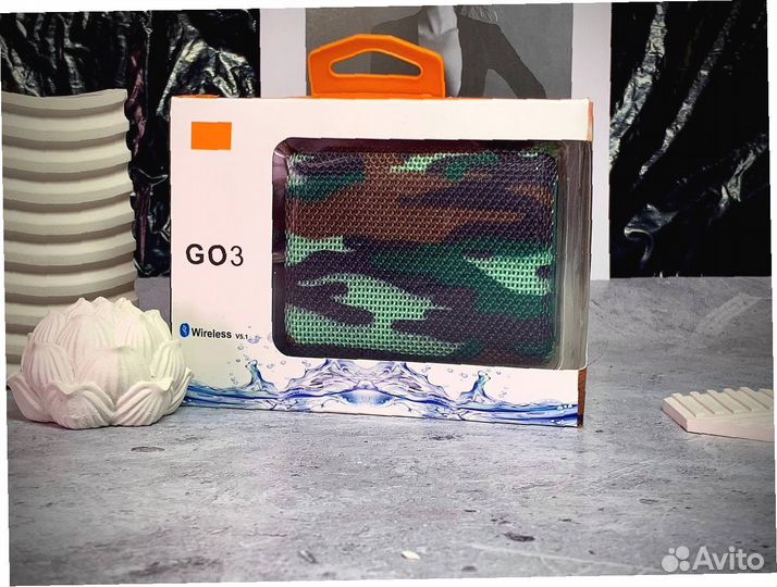 Колонка Jbl Go 3 хаки